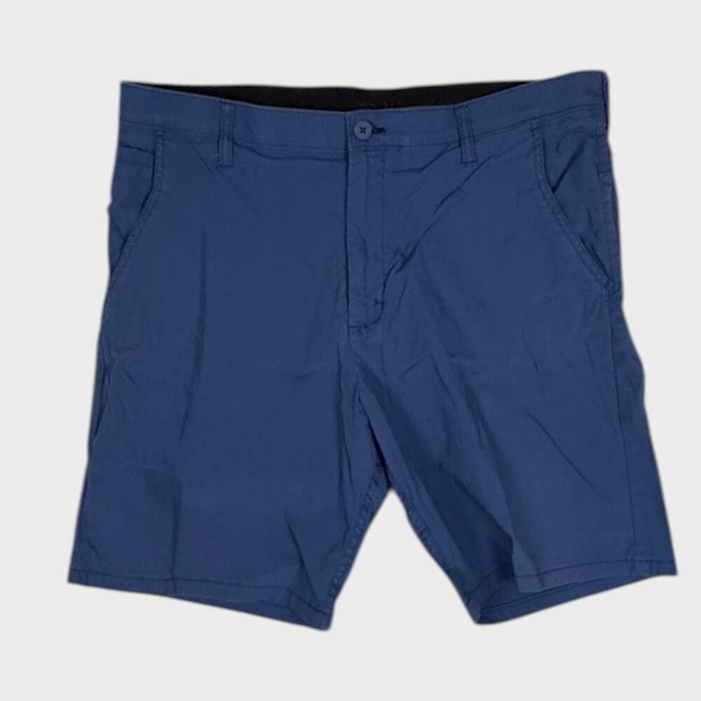 Wrangler Mens Blue Shorts Size 38 Cotton Nylon Blend